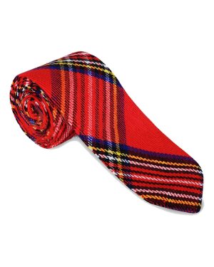 Royal Stewart Tartan NeckTie Scottish Clan NeckTies