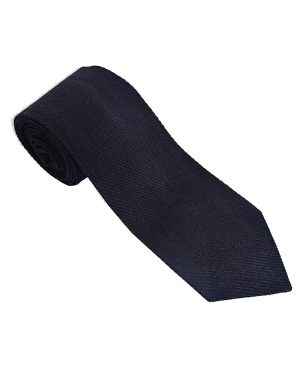 solid-black-necktie